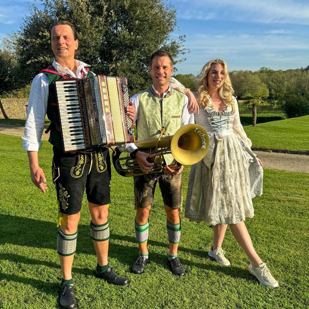 Band tedesco-bavarese dell'Oktoberfest per una festa aziendale